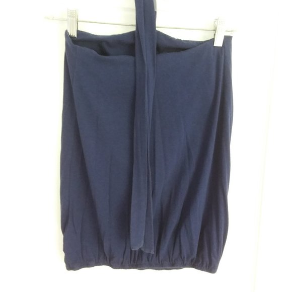Moda International blue top size small - Picture 2 of 3